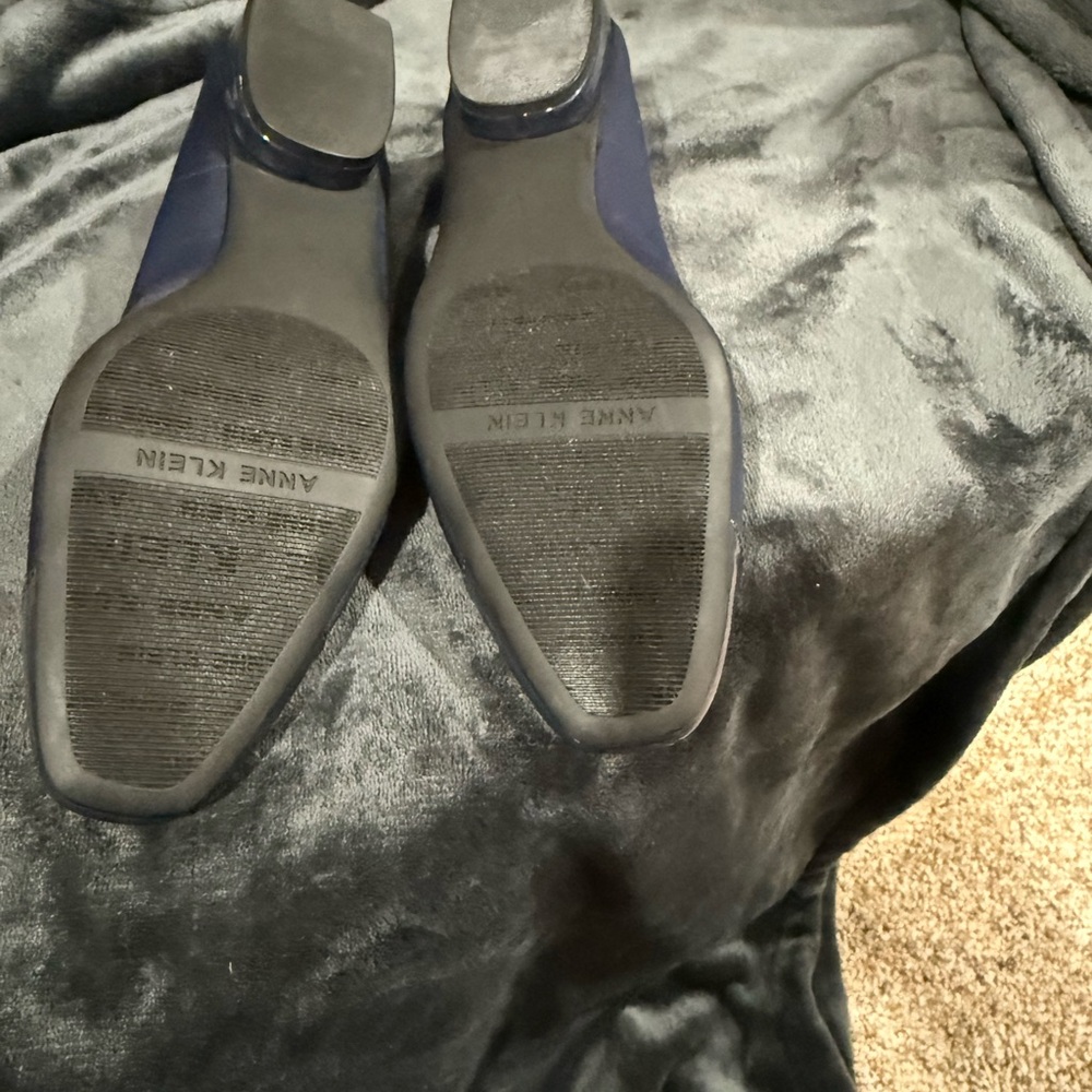 Anne Klein Midnight Blue Loafers - Picture 3 of 6